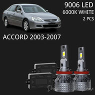 Honda Accord 2003-2007 9006 Car LED Headlamp LED Headlight Bulb 2Pcs 6000K
