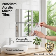 Mirror Sticker Wall Acrylic Mirror Wall Sticker Wall Mirror Adhesive Sticker Mirror Home Decor Tiles