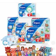 Drypers WeeWee Dry Tapes NB/S/M/L/XL