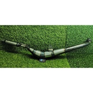 GL RACING EXHAUST PIPE ON YAMAHA Y110 SS1 SS2 & Y100 & DINAMIK PAIP ON