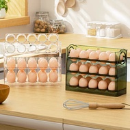3-Layer Egg Storage Box Capacity 30 Eggs Stackable Holder Can Be Put In The Refrigerator