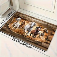 Bestune Marco Doormat Polyester Anti Slip Indoor Entrance Carpet Decoration Bathroom Bedroom and Liv