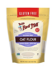 BỘT YẾN MẠCH NGUYÊN CÁM Bobs Red Mill Whole Grain Oat Flour Non-GMO Gluten-Free 510g (18 oz)