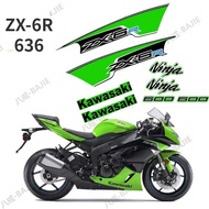 ZX6R Sticker, 636, ZX-6R Motorcycle Side Shell Garland Reflective Film