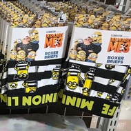 正品🌟BOXER BRIEFS🌟  日本代購  Minion Minions 迷你兵團  BOB Stuart 小黃人小小兵 壞蛋奬門人