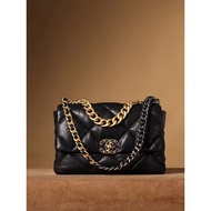 Chanel Diamond Check Chain Handle Lambskin Classic Style Medieval Bag Portable Shoulder Messenger Ba