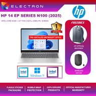 HP 14-ep0299TU 14" FHD Laptop Natural Silver ( N100, 8GB, 512GB SSD, Intel, W11, HS+M365 )