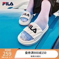 斐乐（FILA）女鞋运动拖鞋2023夏季厚底凉拖沙滩鞋漂流船 奶白-GD 39