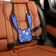 ปลอกเข็มขัดในรถสำหรับเด็กเบาะที่นั่งภายในรถยนต์ผ้าคลุมเข็มขัดนิรภัยสำหรับเด็กแบบพกพาอุปกรณ์เสริม2023