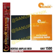 KINIK Sandpaper Rubbing Paper/ Sandpaper Waterproof Iron Sandpaper/ Grit 1500