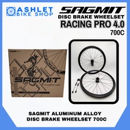 SAGMIT Racing Pro 4.0 Disc Brake Aluminum Alloy Wheelset TR QR Road Bike - ASHLET BIKE SHOP