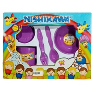 Wulanda perlengkapan makan bayi nishikawa feeding set