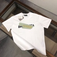 Balenciaga巴黎世家字母短袖T恤