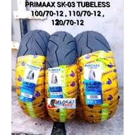 Tubeless Tire Matic Fazio Filano 100/70-12 Tire 110/70-12 Tire 120/70-12 Primaax Tire sk03 100/70-12