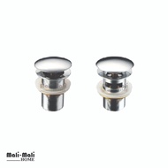 1 1/4" (32mm) Push Up Basin Waste / Pop Up Basin Waste Brass Chrome