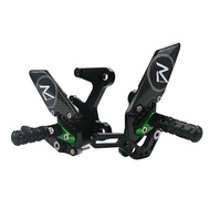 Motorcycle Rearset Footrest For KAWASAKI Ninja 250 400 Z900 Footrest LT Carbon Racing