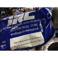 IRC ยางใน 4.00/5.10-18 , 100/90-18 , 110/90-18 , 130/70-18 butyl