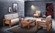 [TEAK WOOD] Solid Teak Wood Sofa Set