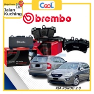 BREMBO KIA RONDO 2.0 FRONT (DEAPN) & REAR BRAKE PAD