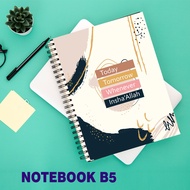 NOTEBOOK B5/B6 NOTEBOOK B6 NOTEBOOK B5 JOURNAL NOTEPAD RULED GRID