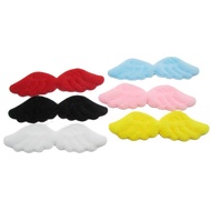 [2 pcs] Decorative angel wings toploader binder