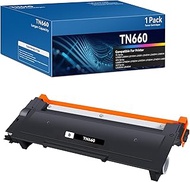 TN660 Toner Cartridge Replacement for Brother TN-660 TN660 TN630 High Yield to Use with HL-L2380DW H