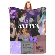 Ayliva Collage Merchandise Tour 2025 Bedding Throws Flannel Bedspread For Home Decor Fashion Sofa Be