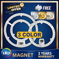 Magnet 24W 36W 48W 72W LED Module/Circular Tube Light Replacement/Lampu Bulat 3 Color