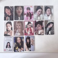 低至$1@1 red velvet 紅貝貝 裴柱現 裴珠泫irene 康瑟琪 姜澀琪 seulgi 孫勝完 wendy 金藝琳 yeri 小卡