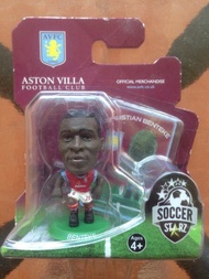 Miniatur pemain bola Soccerstarz - Christian Benteke Aston Villa Ori