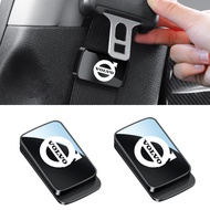 1/2 Pcs Volvo Car Safety Magnetic Attract Seat Belt Holder with Mirror Finish Style Stabilizer Suita