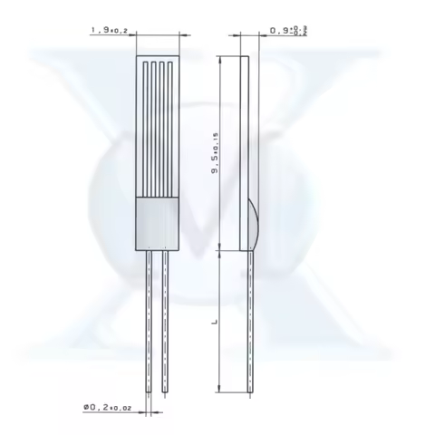 5pcs PT100 German for heraeus M1020 series Thin film resistance chip PT500/pt1000 platinum resistor 