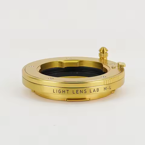 Light Lens Lab M-L Macro Lens Adapter Bare Brass For Leica M10 M11 M M3 M6 M240 M4 Lens leica m lens