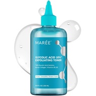 MAREE Toner Glycolic Acid Exfoliating Toner untuk Wajah Glycolic Acid untuk Jeragat