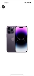 全新iphone 14 pro 256gb 未開封 (deep purple)