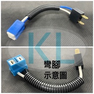 Ceramic Lamp Holder Headlight Plug Single High Temperature Resistant Male Female Pair Type H1 H3 H4 