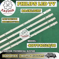 40PFT4052S/98 , 40PFT5063/68 PHILIPS 40 INCH LED TV BACKLIGHT LAMPU TV LED BACKLIGHT 40PFT4052S 40PFT4052