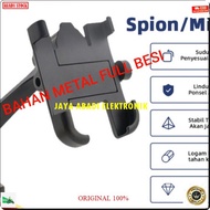 GANTUNGAN HP J386 HOLDER 7 IN INCH METAL FULL IRON MOTORCYCLE MIRROR GPS SAFETY HANGING HANDLE BRACK