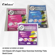 Pembalut Buku Super Clear Exercise/Activities/Book Cover Pembalut Buku Latihan Pembalut Clear Pembal