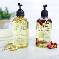 Rose and Jasmine Body Oil - 500ML Rose Flora Body Oil Botanical Body Oil Infused Body Oil - Hydratin