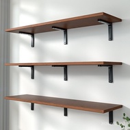 🚓QT5KWholesale Wall Solid Wood Flat Partition Storage Rack Wall Laminate Shelf Load-Bearing Wall Hanging Book