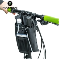 ROCKBROS Bicycle Bag Black Head Tube Handlebar Mini Foldable Storage Bag for Folding Bike Accessories