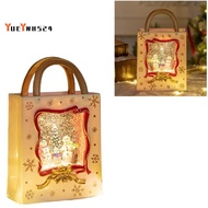 Christmas Snow Globe Lantern Musical Lighted Snow Globe Lantern Battery Powered Night Light Handbag 