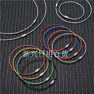 Tag Steel Wire Rope Ring/Steel Wire Coil/Multifunctional Stainless Steel Wire Buckle