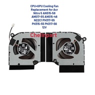 Fan Cooling Replacement for Acer Nitro 5 AN515-58 AN517-55 AN515-46 N22C1 PH317-55 PH315-55 PH317-56