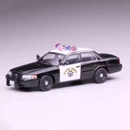 596 1: 64 Ford Victoria Police Car California Texas Louis Anna Simulation Alloy Car Model