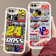 Case for OPPO A12 A5S A1K F5 A12E A7 F9 F7 A3S A5 A12s Pro Soft White E72 logo