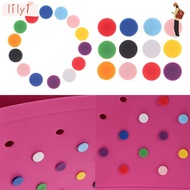 LILY 12PCS Charms for Bogg Bags, DIY Colorful Beach Totes Decoration, Insert Charm Accessories EVA B