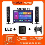 Terlaris Polytron Led Digital Tv 24 Inch Smart Android Box 11 24Tv1855