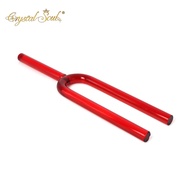 432Hz Crystal Tuning Fork 20mm Red Natural Quartz Tuning Fork Yoga Meditation Tuning Fork Sound Ther